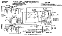 Fender Pro-AA763 - Schematic 